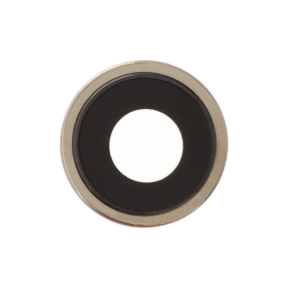 Lente Para iPhone Air con embellecedor dorado