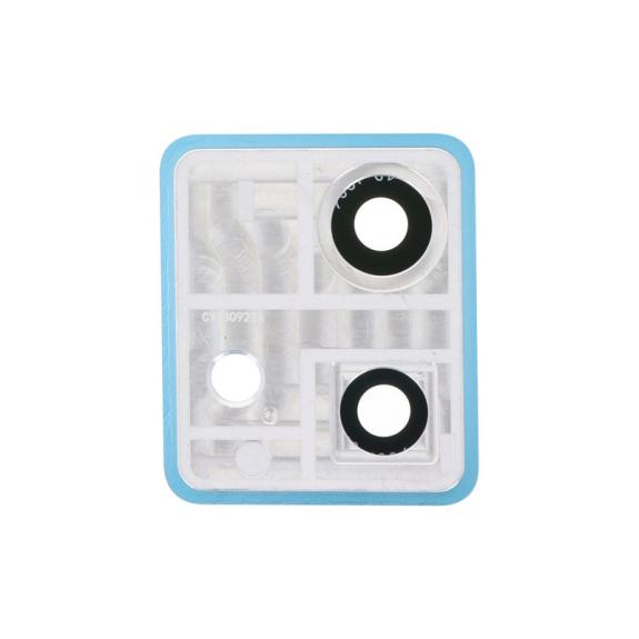 Lente Para Motorola Edge 40 Neo  azul (Con Embellecedor)