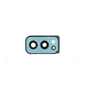 Lente para OnePlus Nord 2 5G con embellecedor azul