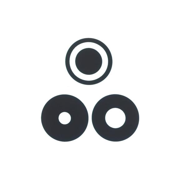 Lente Para Oppo A3 Pro en color negro (3 Piezas En Un Juego)