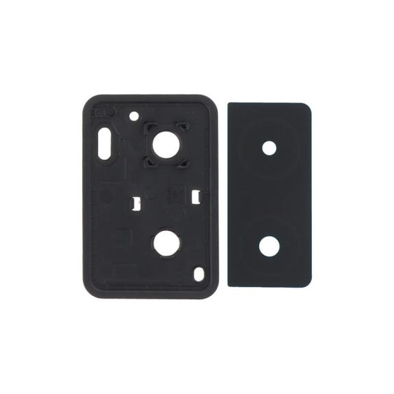 Lente Para Oppo A57 4G en color negro (Con Embellecedor)