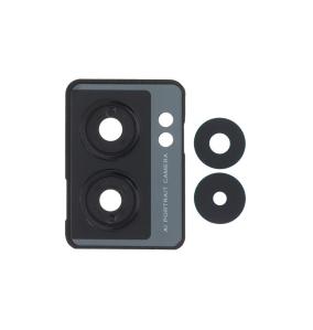 Lente Para Oppo A77 5G en color negro (Con Embellecedor)