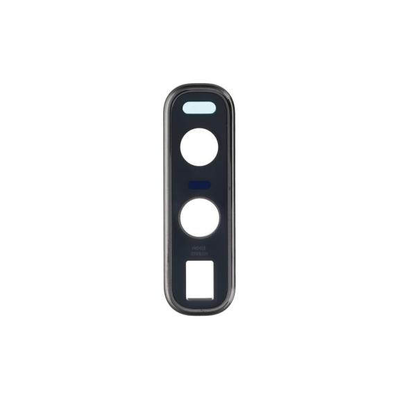 Lente para Oppo Find X2 Pro en color negro con embellecedor