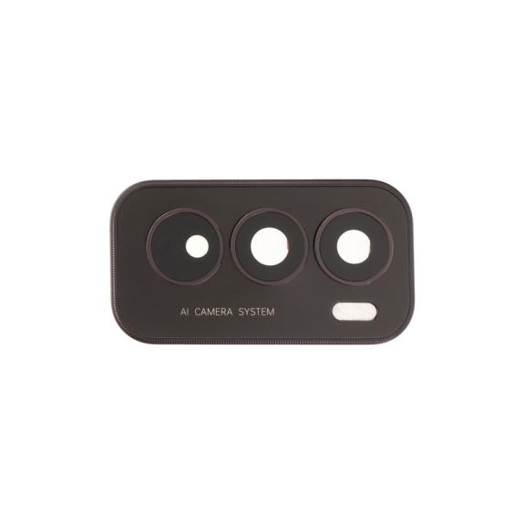 Lente Para Oppo Reno12 5G con embellecedor marron