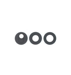 Lente Para Oppo Reno12 5G en color negro (3 Piezas En Un Juego)