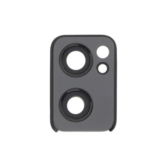 Lente para Oppo Reno7 5G en color negro con embellecedor