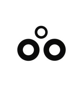 Lente para Realme 9 5G en color negro (3 piezas en un juego)