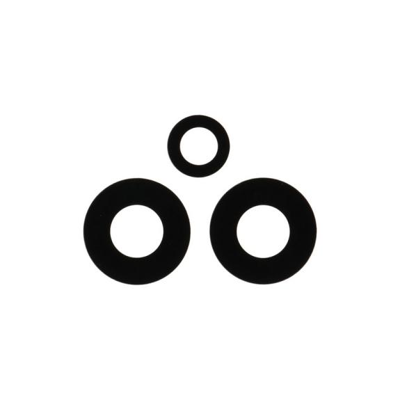 Lente para Realme 9 5G en color negro (3 piezas en un juego)