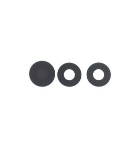 Lente Para Realme C65 en color negro (3 Piezas En Un Juego)