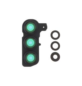 Lente Para Samsung Galaxy S25 en color negro con embellecedor