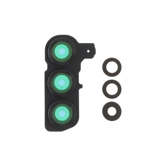 Lente Para Samsung Galaxy S25 en color negro con embellecedor