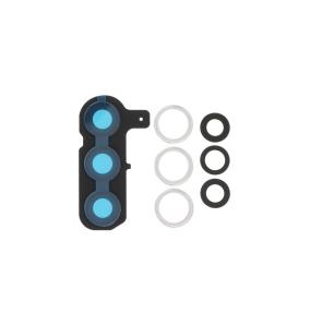 Lente Para Samsung Galaxy S25 Plus con embellecedor negro