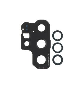 Lente Para Samsung Galaxy S25 Ultra con embellecedor negro