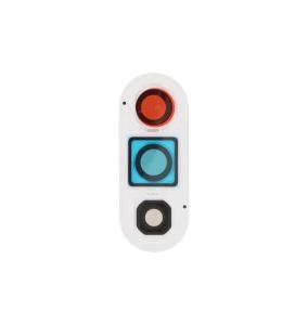 Lente Para Samsung Galaxy S26 con embellecedor blanco