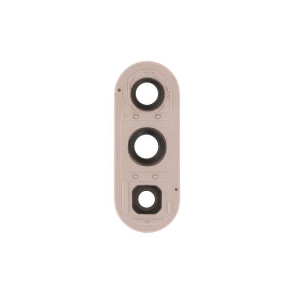 Lente Para Samsung Galaxy S26 con embellecedor rosa-dorado
