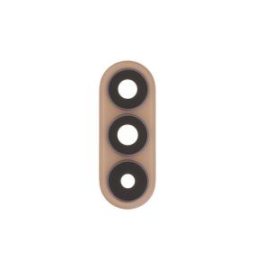 Lente Para Samsung Galaxy S26 Plus con embellecedor rosa-dorado