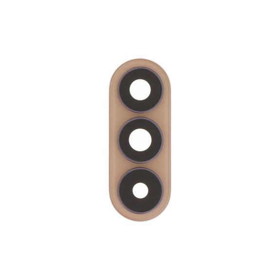 Lente Para Samsung Galaxy S26 Plus con embellecedor rosa-dorado