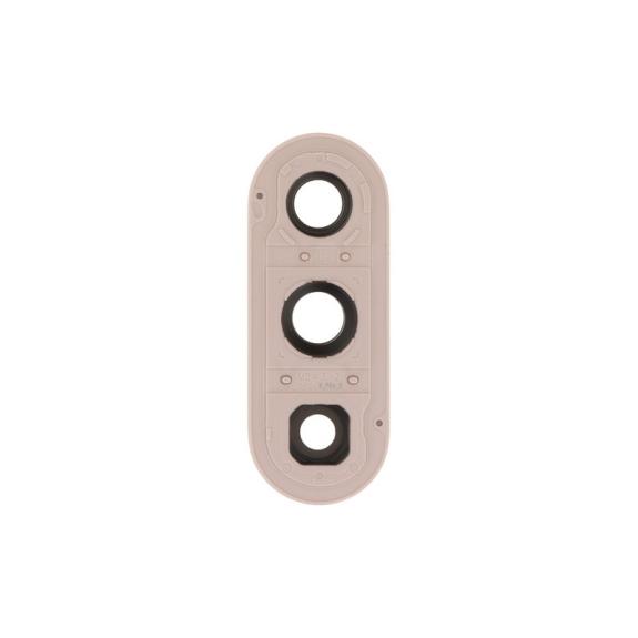 Lente Para Samsung Galaxy S26 Plus con embellecedor rosa-dorado
