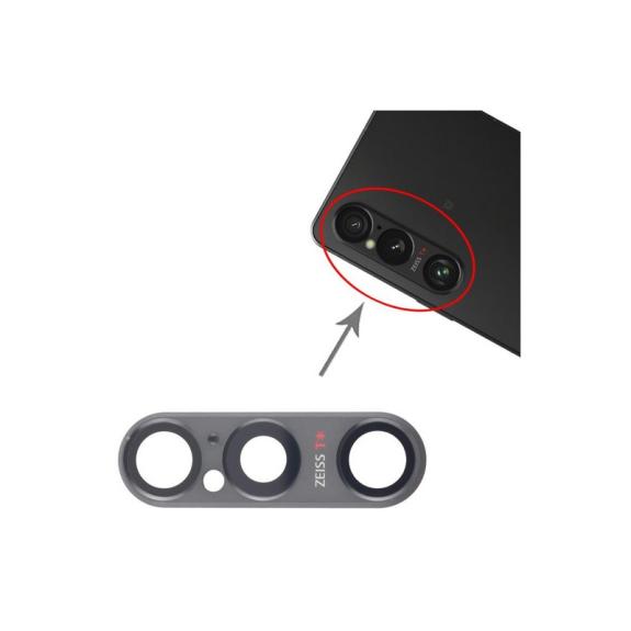 Lente Para Sony Xperia 1 VI Con Embellecedor Negro