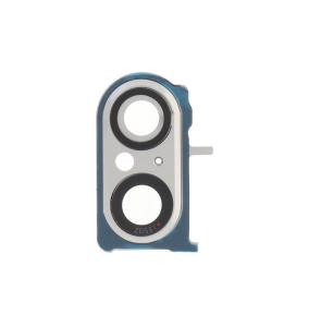 Lente Para Sony Xperia 5 V en color plateado (Con Embellecedor)