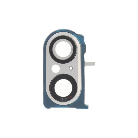 Lente Para Sony Xperia 5 V en color plateado (Con Embellecedor)