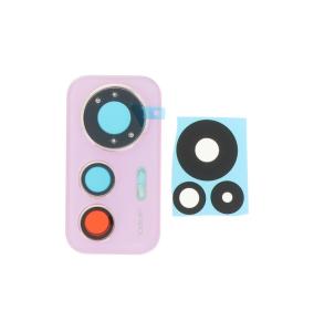 Lente Para Xiaomi 12 Lite Con Embellecedor Rosa