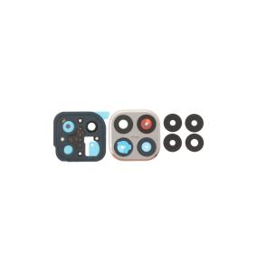 Lente Para Xiaomi 15T con embellecedor gris