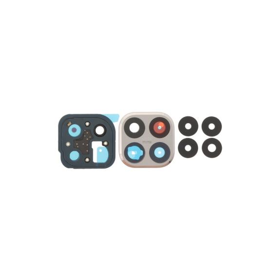 Lente Para Xiaomi 15T con embellecedor gris