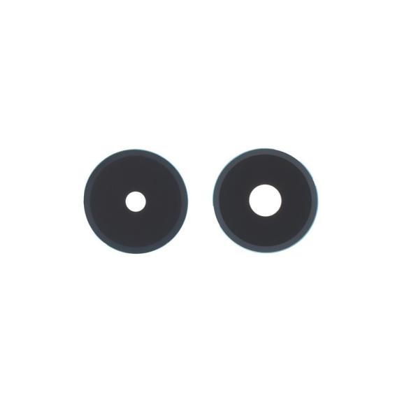 Lente Para Xiaomi Poco C75 en color negro (2 Piezas En Un Juego)