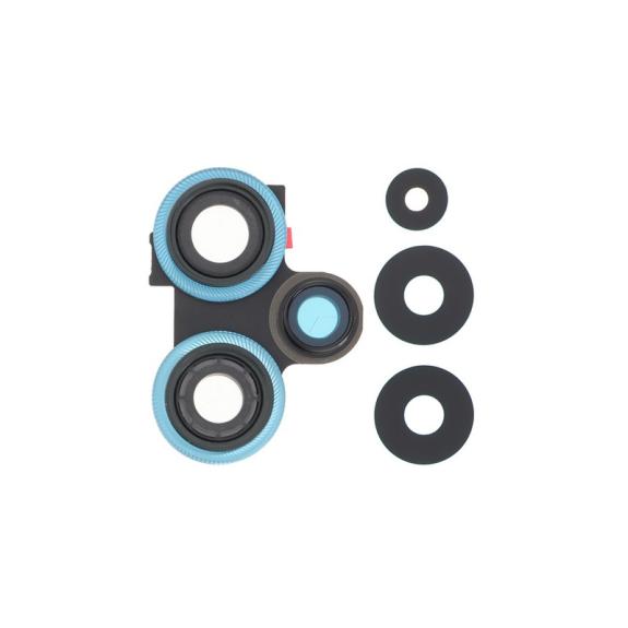 Lente Para Xiaomi Poco F5 en color azul (Con Embellecedor)