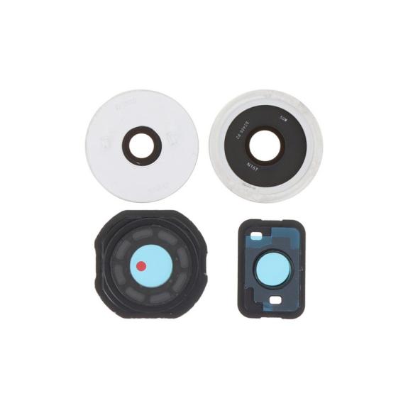 Lente Para Xiaomi Poco F6 con embellecedor titanio