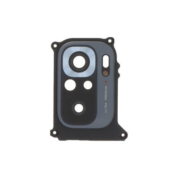 Lente Para Xiaomi Poco M5s Con Embellecedor Negro