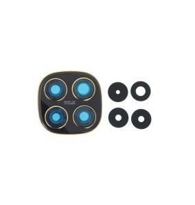 Lente Para Xiaomi Poco X7 con embellecedor negro