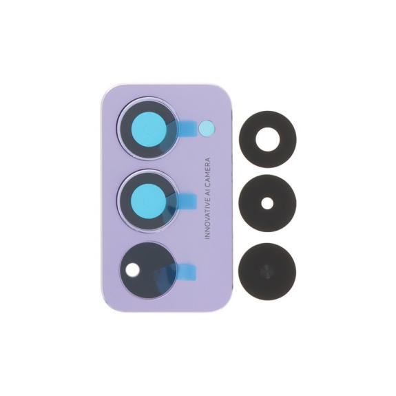 Lente para Xiaomi Redmi 15 4G con embellecedor Morado