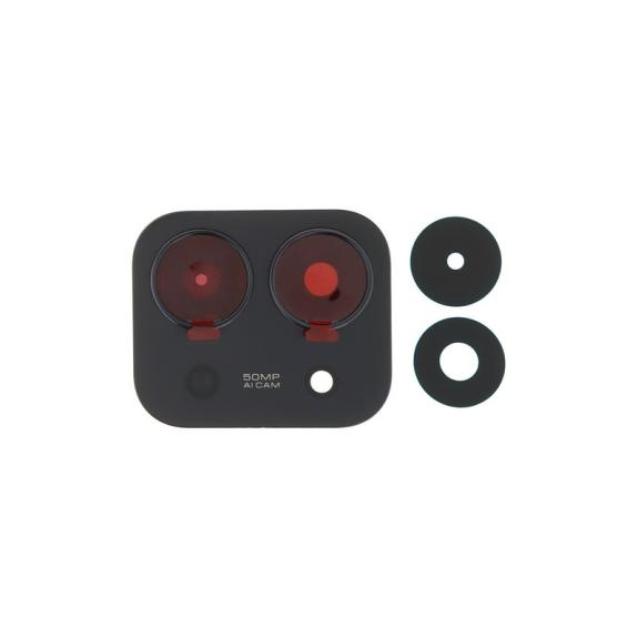 Lente Para Xiaomi Redmi 15C 4G Con Embellecedor Negro