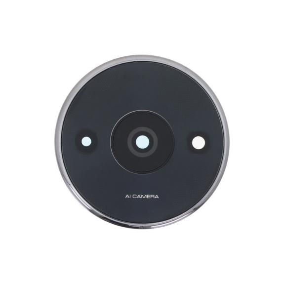 Lente para Xiaomi Redmi A3 con embellecedor negro