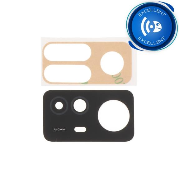 Lente para Xiaomi Redmi Note 12S Negro EXCELLENT (CON ADHESIVO)