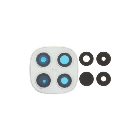 Lente Para Xiaomi Redmi Note 15 4G con embellecedor azul claro