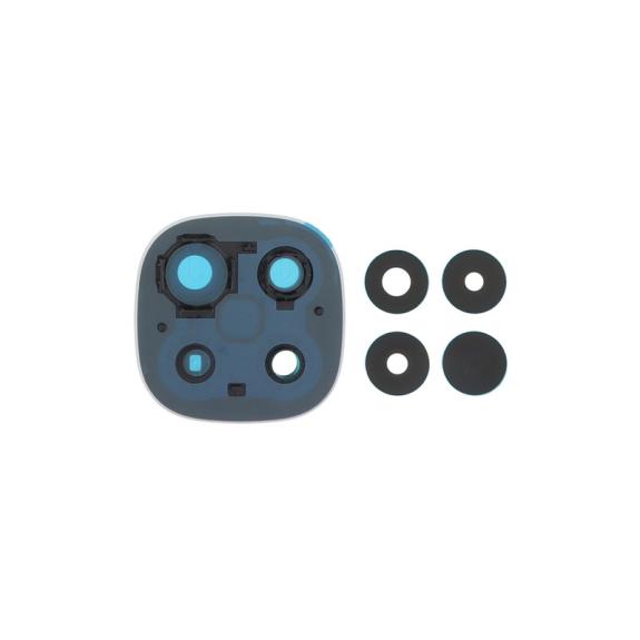 Lente Para Xiaomi Redmi Note 15 5G con embellecedor azul claro