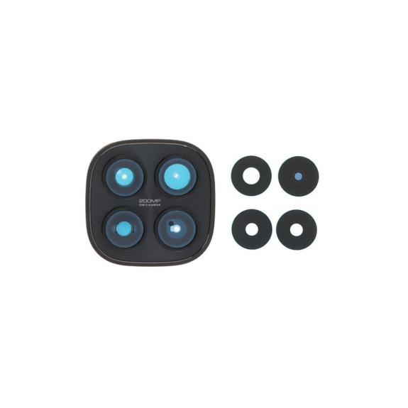 Lente Para Xiaomi Redmi Note 15 Pro 5G con embellecedor negro