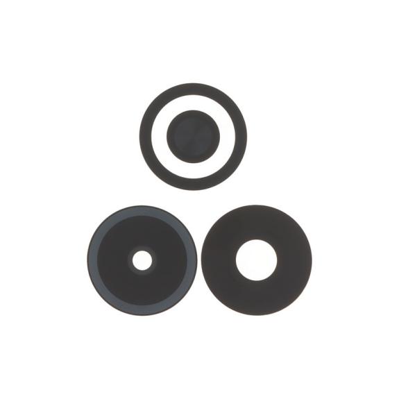 Lente Para ZTE Blade A75 4G negro (3 piezas en un juego)