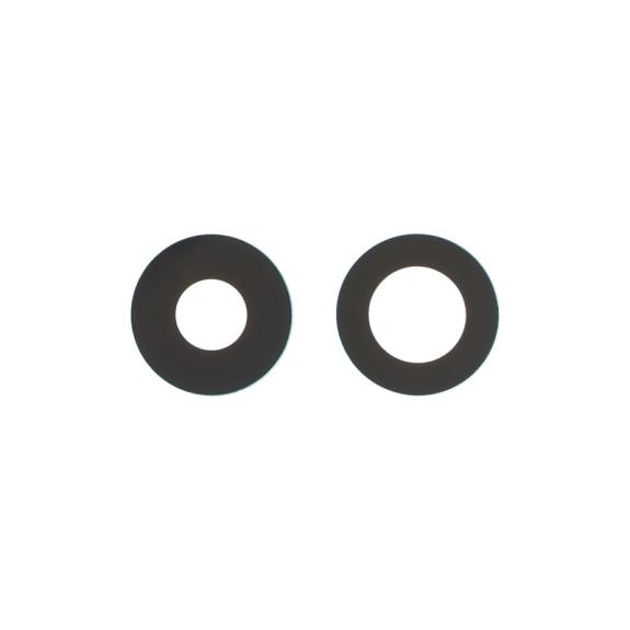 Lente trasera para Huawei Honor 600 Negro (2 piezas en un juego)