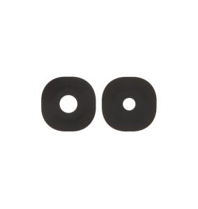 Lente trasera para Oppo A6x 5G / A6x 4G Negro 2 piezas