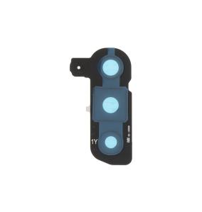 Lente trasera para Samsung Galaxy S24 con embellecedor Ámbar