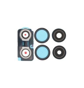 Lente trasera para Xiaomi Poco X8 Pro con embellecedor Negro