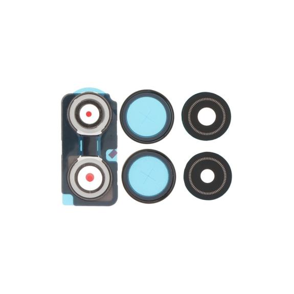 Lente trasera para Xiaomi Poco X8 Pro con embellecedor Negro