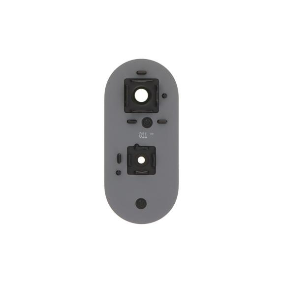 Lente trasera para Xiaomi Redmi A7 Pro 4G con embellecedor Negro
