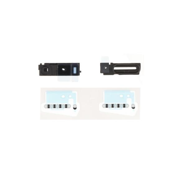 Malla Anti Polvo Altavoz Para iPhone 17 Pro Max blanco