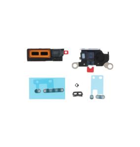 Malla Antipolvo Altavoz para iPhone 15 Pro azul titanio
