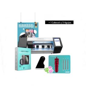 Maquina Plotter Wifi con 100 laminas de hidrogel + 1 de Tablet